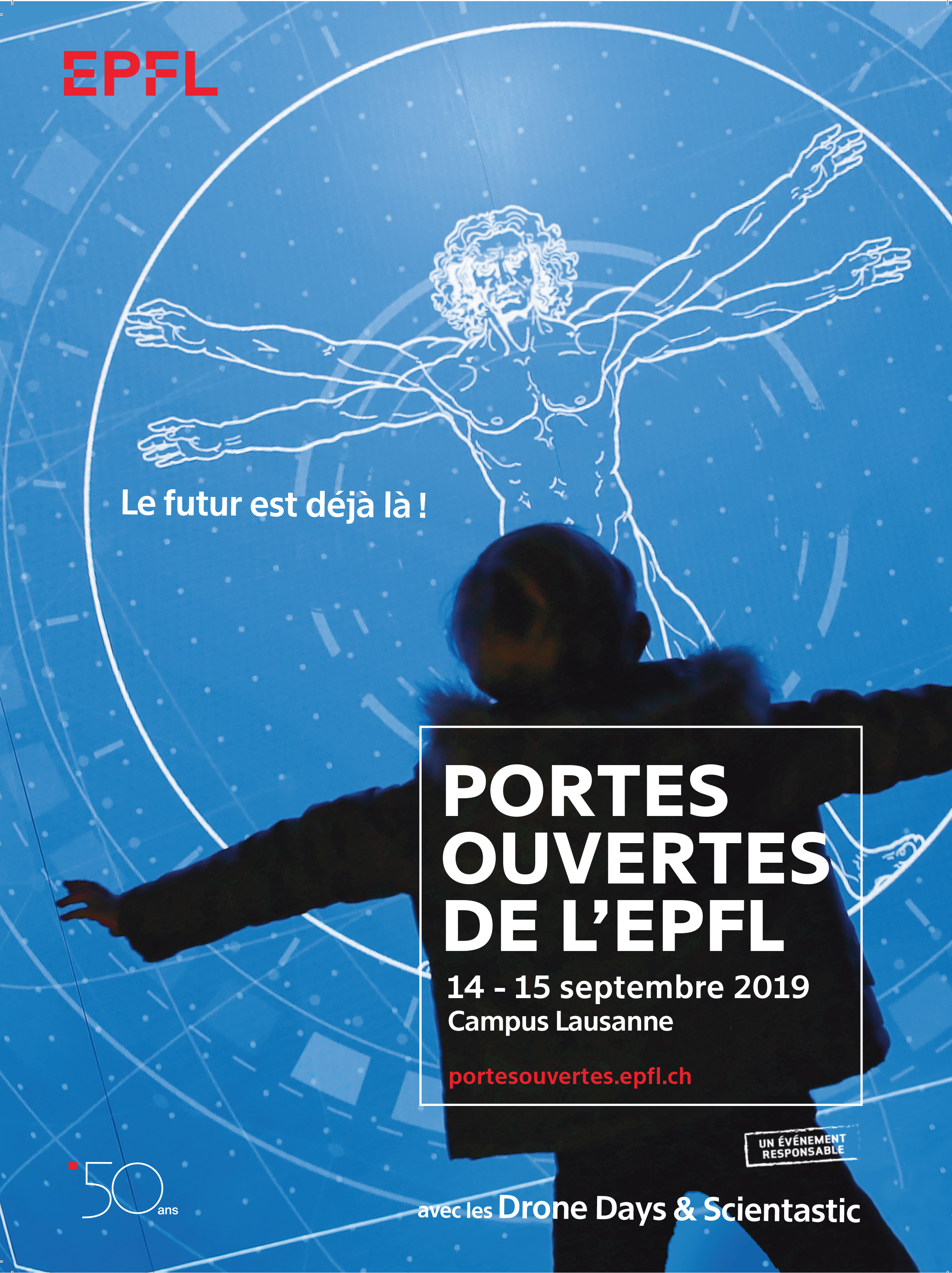 L'EPFL fête ses 50 ans les 14 et 15 septembre